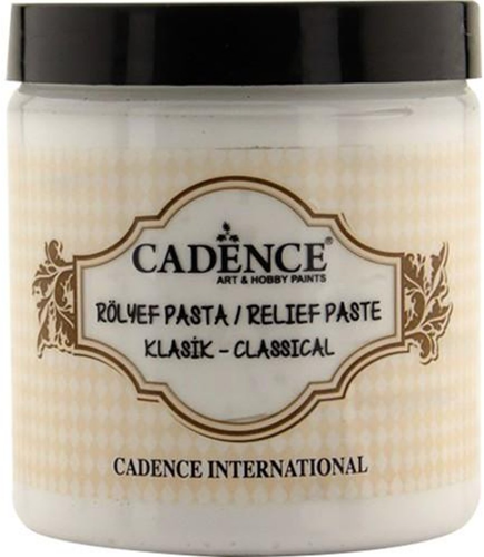 Cadence klassieke relief pasta 250 ml - creatieve structuurverf voor hobby
