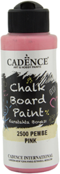 Cadence krijtbord verf roze 120 ml - creatieve speelgoedverf