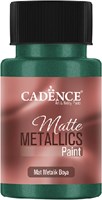 Cadence matte metallic verf emerald 50ml - creatieve hobbyverf