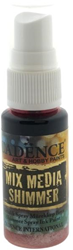 Cadence metallic inkt spray rood 25 ml - shimmer spray voor knutselen