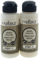 Cadence mozaïek vernis crackle effect 120+120ml decoratie