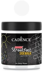Cadence stoepkrijt vloeibaar wit 250 ml - creatieve buitenspeelverf