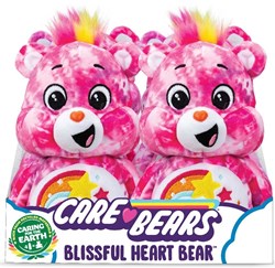 Care Bears peluche Blissful Heart 22cm - jouet écologique en peluche