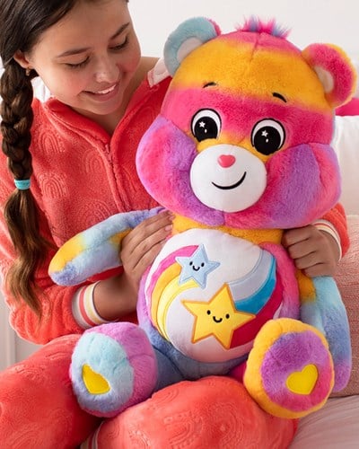 CARE BEARS 60CM JUMBO PLUSH - DARE TO CARE BEAR-3