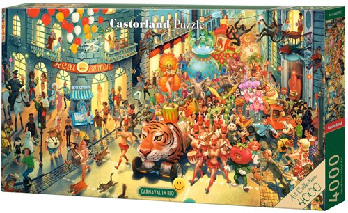 Castorland puzzel Carnaval in Rio - 4000 stukjes-2