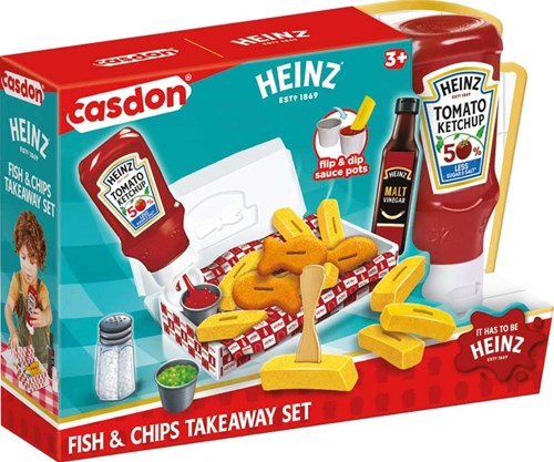 Casdon jouet set Fish & Chips à emporter Heinz - jeu de rôle
