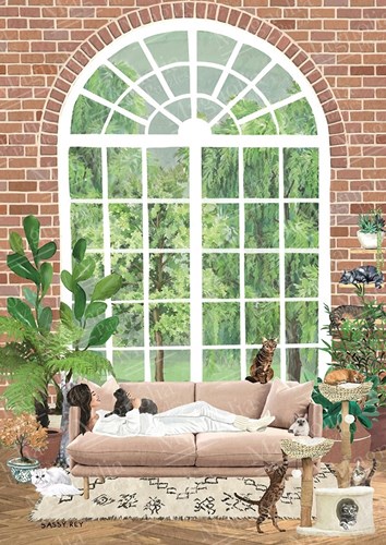 Magnolia puzzle Cat Sanctuary - puzzle 1000 pièces