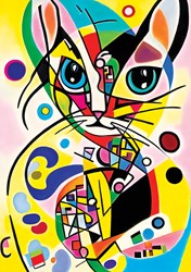 Yazz puzzle Catinsky - 1000 pièces - plaisir de puzzle coloré