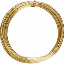 Creativ Company aluminium draad knutselen goud 2 mm 10 meter