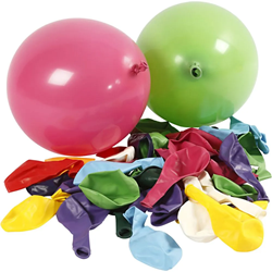 Creativ Company ballons 23 cm 100 pièces décoration fête hélium