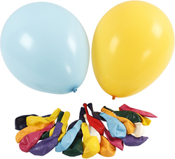 Creativ Company ballons XL 41 cm multicolore 50 pièces hélium