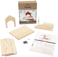 Creativ Company mangeoire à oiseaux en bois kit DIY 12,5 cm nichoir