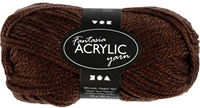 Creativ Company acrylgaren bruin - breigaren 80m 100% acryl