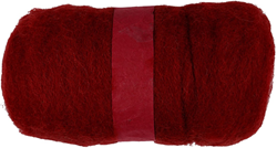 Creativ Company CC Gekaarde Wol 100gr Warm Rood