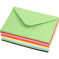 Creativ Company gekleurde enveloppen C6 100 stuks multicolor papier