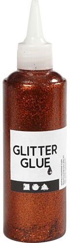 Creativ Company colle pailletée orange 118 ml loisirs créatifs