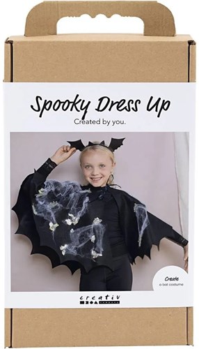 Creativ Company kit créatif costume chauve-souris avec cape et serre-tête
