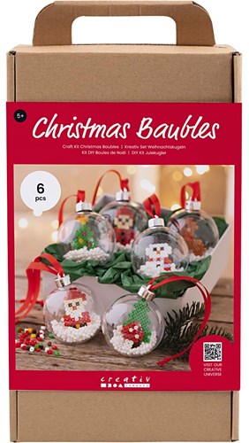 Creativ Company kit créatif Noël perles à repasser boules de Noël hobby