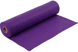 Creativ Company feutrine à rouler violette 5 mètres - tissu feutre