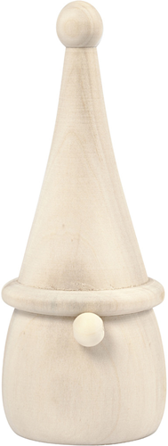 Creativ Company houten kabouter decoratie 16 cm poppenhuis