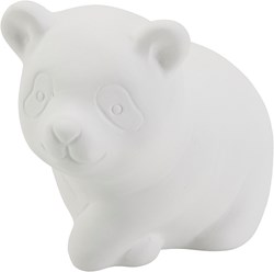 Creativ Company tirelire céramique panda 9x7x9 cm décoration 6 pièces