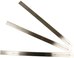 Creativ Company liniaal 50 cm - metalen meetinstrument voor knutselen