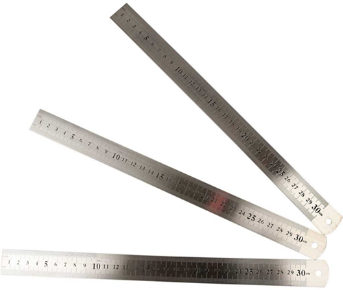 Creativ Company metalen liniaal 30 cm - stevig meetgereedschap