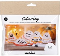 Creativ Company kit créatif fantômes Halloween - set loisirs créatifs enfants