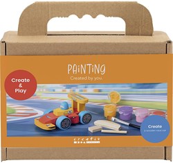 Creativ Company kit peinture bricolage voiture de course enfants cadeau