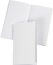 Creativ Company CC Notitieboek Blanco 9,5x16,6 cm Wit