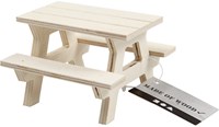 Creativ Company houten picknicktafel mini decoratie speelgoed