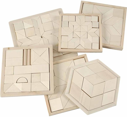Creativ Company set de puzzles jouet bois 13-17,5 cm 6 pièces