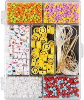 Creativ Company coffret perles création bijoux rainbow mix multicolore