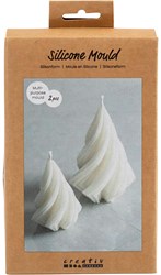 Creativ Company moule en silicone sapin kit créatif 8-11 cm 2 pièces