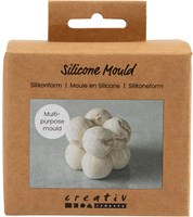 Creativ Company moule silicone carré bulles 4 cm moule à couler