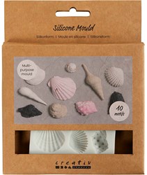 Creativ Company moule en silicone coquillages pour loisirs créatifs et décoration