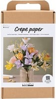 Knutselset crÃªpepapier bloemen maken