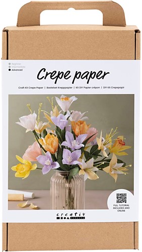 Merkloos CC Startersset Crêpepapier Bloemen Lenteboeket