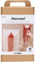 Creativ Company macramé hobbyset wanddecoratie - starterset DIY pakket