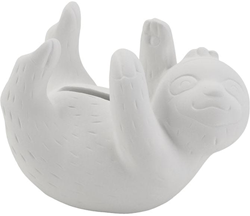 Creativ Company tirelire paresseux en terre cuite 6 pièces décoration