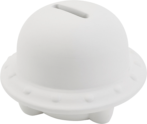 Creativ Company CC Terracotta Spaarpot UFO 9x9x8 cm 6 stuks
