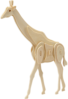 Creativ Company puzzle 3D girafe en bois - kit de construction 20x4,2x25 cm
