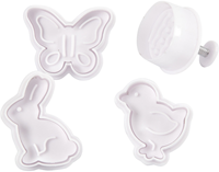 Creativ Company emporte-pièces Pâques set tampons 5 cm 4 pièces