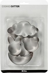 Creativ Company emporte-pièces set - formes pour biscuits et pâte 10 cm