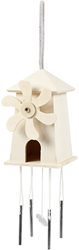 Creativ Company carillon en bois moulin décoration 12 cm jardin