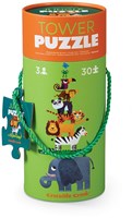 Crocodile Creek Puzzle Baril - 30 pièces - Jungle