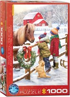 Eurographics Weihnachtspony - 1000 stukjes-2