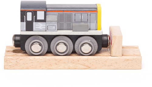 Train de travaux publics Bigjigs Class 8 Diesel Shunter