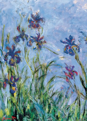 Eurographics puzzle Iris - Claude Monet - puzzle d'art 1000 pièces