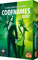 White Goblin Games Codenames Duet - Bordspel voor twee spelers